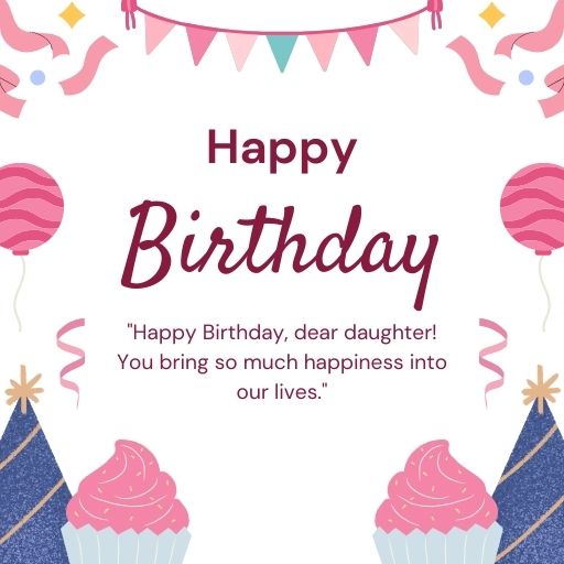 a birthday card with a cupcake and balloons