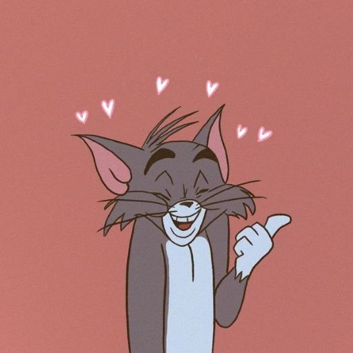 a cartoon picture of a cat pointing at something