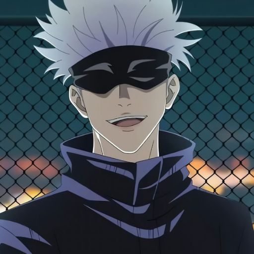 a man with white hair wearing a black mask