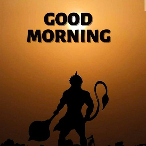 a silhouette of a man holding a paddle and a hat with the words good morning