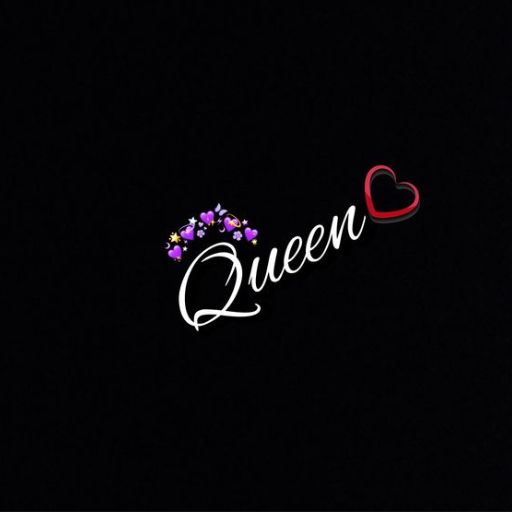 a black background with the word queen written in it