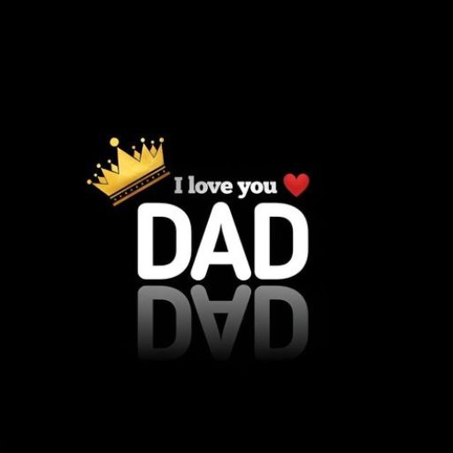 i love you dad dvd with a crown on it