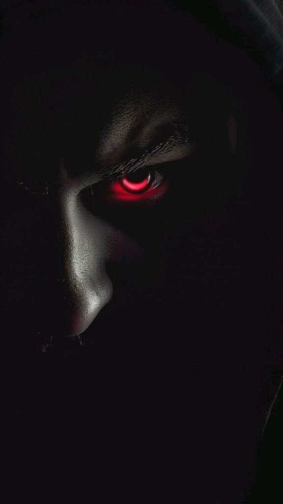 red eye black wallpaper