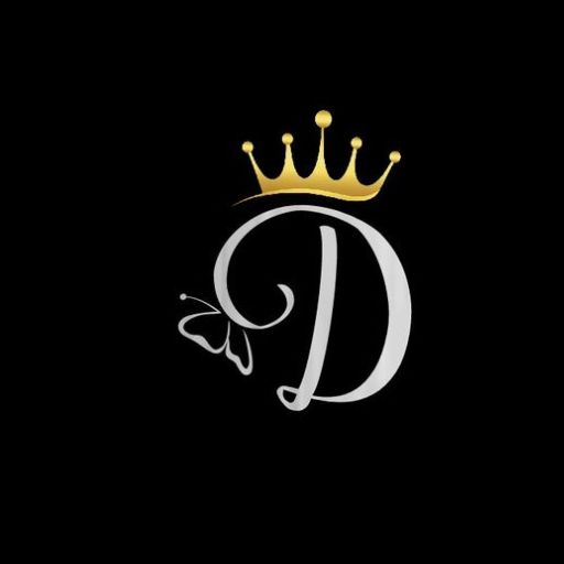 the letter d with a crown on top of it (2)