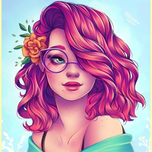 Instagram Cartoon DP for Girls11