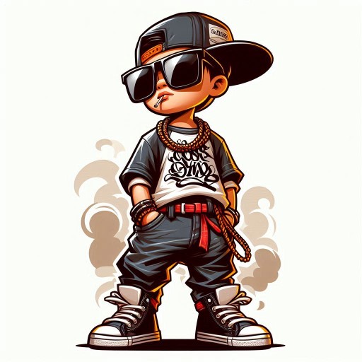 attitude cartoon boy dp22