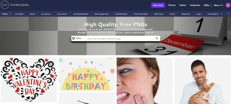 PikWizard PNG Review: Free Transparent PNG Images (No Background) — Best for Designers, Ecommerce & Social Media